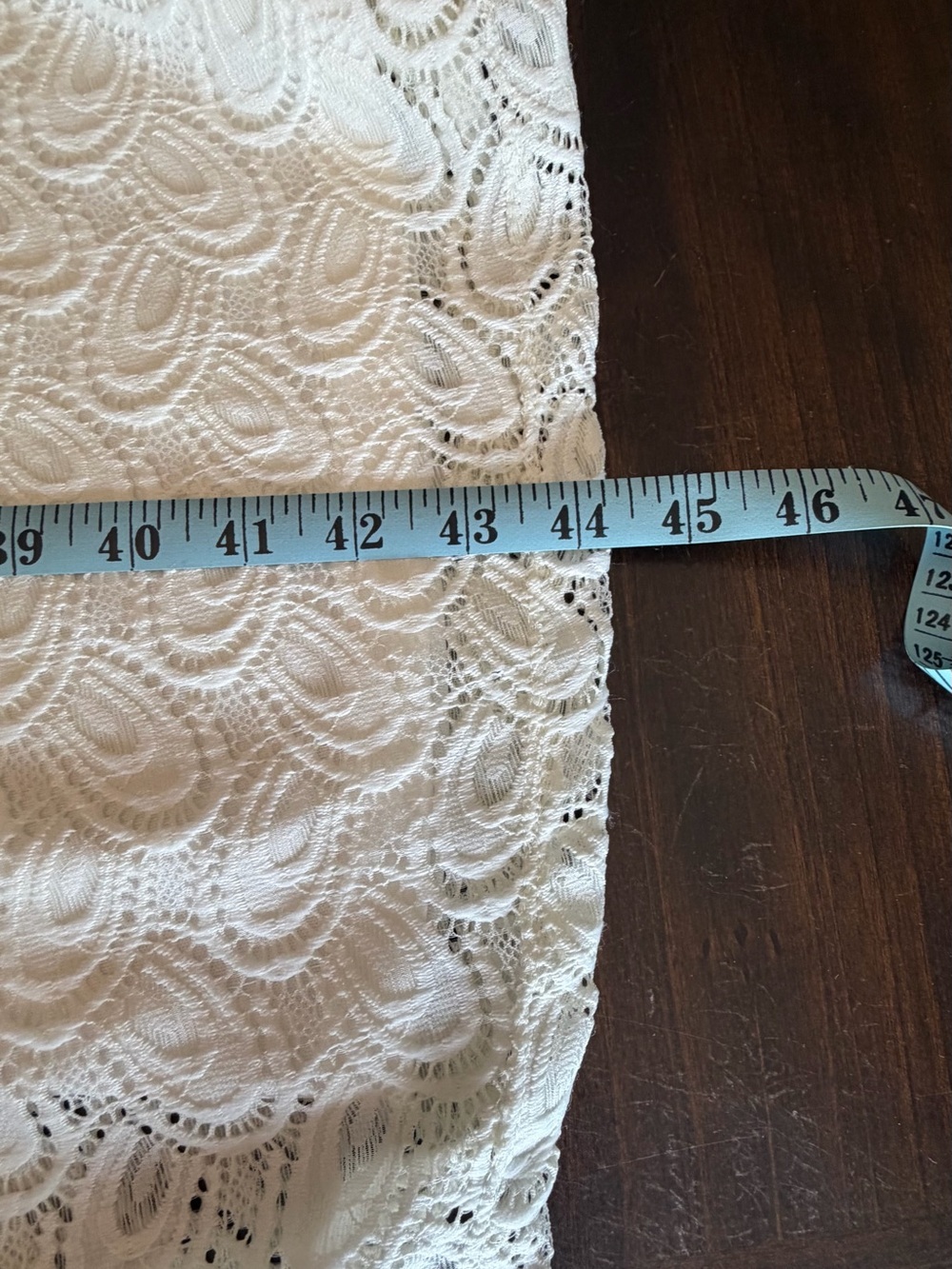 NWT Christopher & Banks Cream Lace Sleeveless Party Dress, Lined, Size 16 - Picture 16 of 16